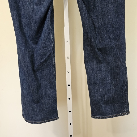 Levi's 505 Straight Jean Dark Wash Size 16 W33 - Picture 6 of 7